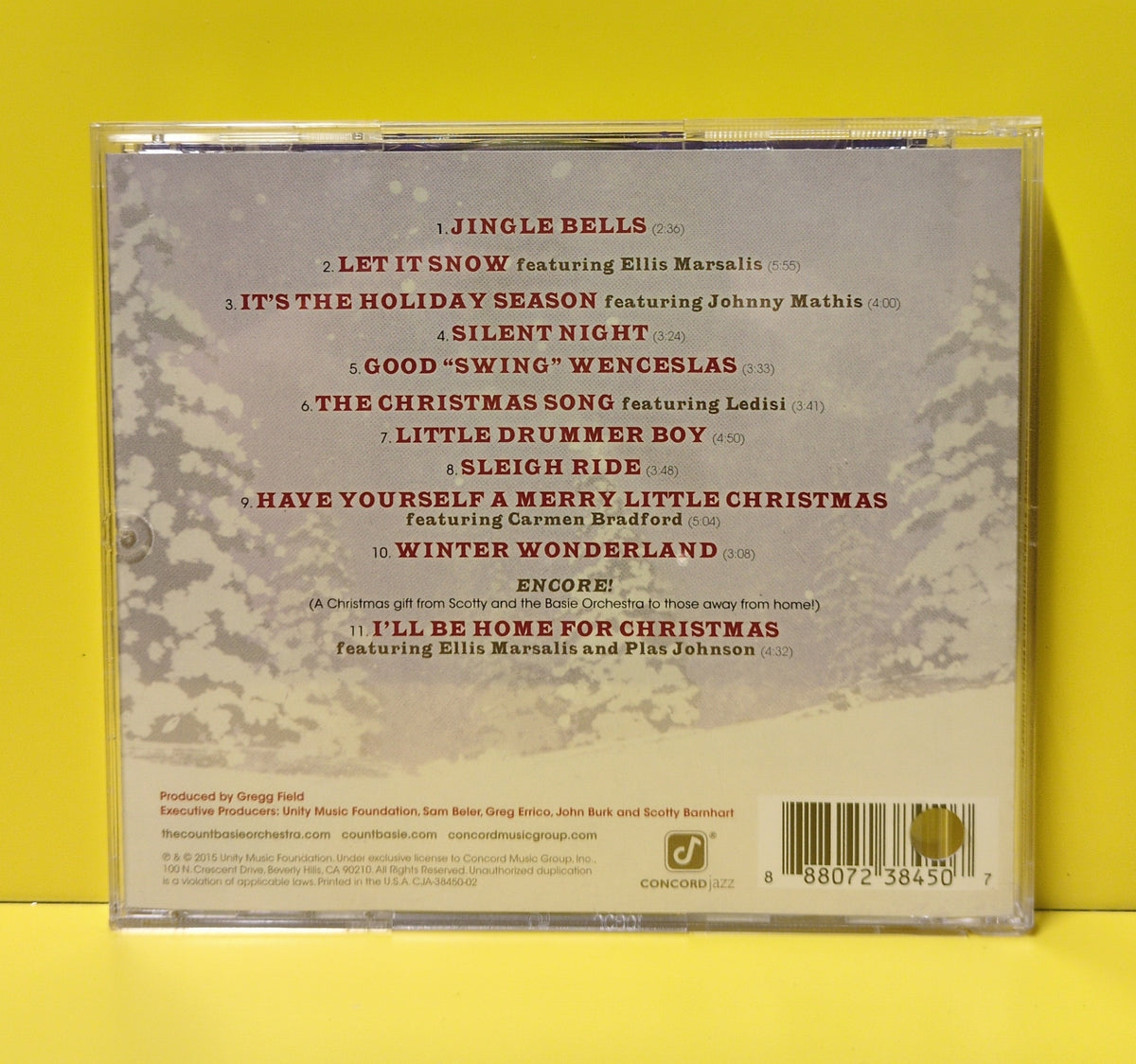 Count Basie Orchestra - A Very Swingin' Basie Christmas! - 2015 - CJA-38450-02 Used - EX - CDs