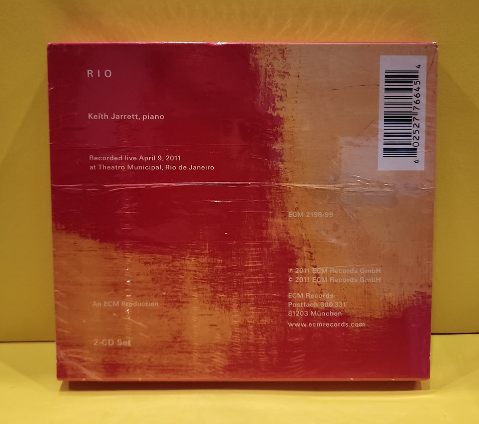 Keith Jarrett - Rio - 2011 - ECM 2198/99 New - Sealed - CDs