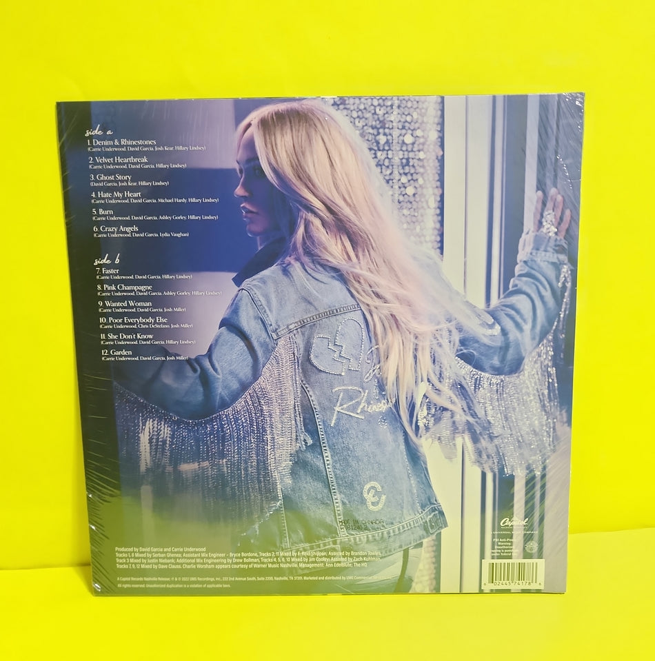 Carrie Underwood - Denim & Rhinestones - 2022 - B0035618 01 New - Sealed - Vinyl