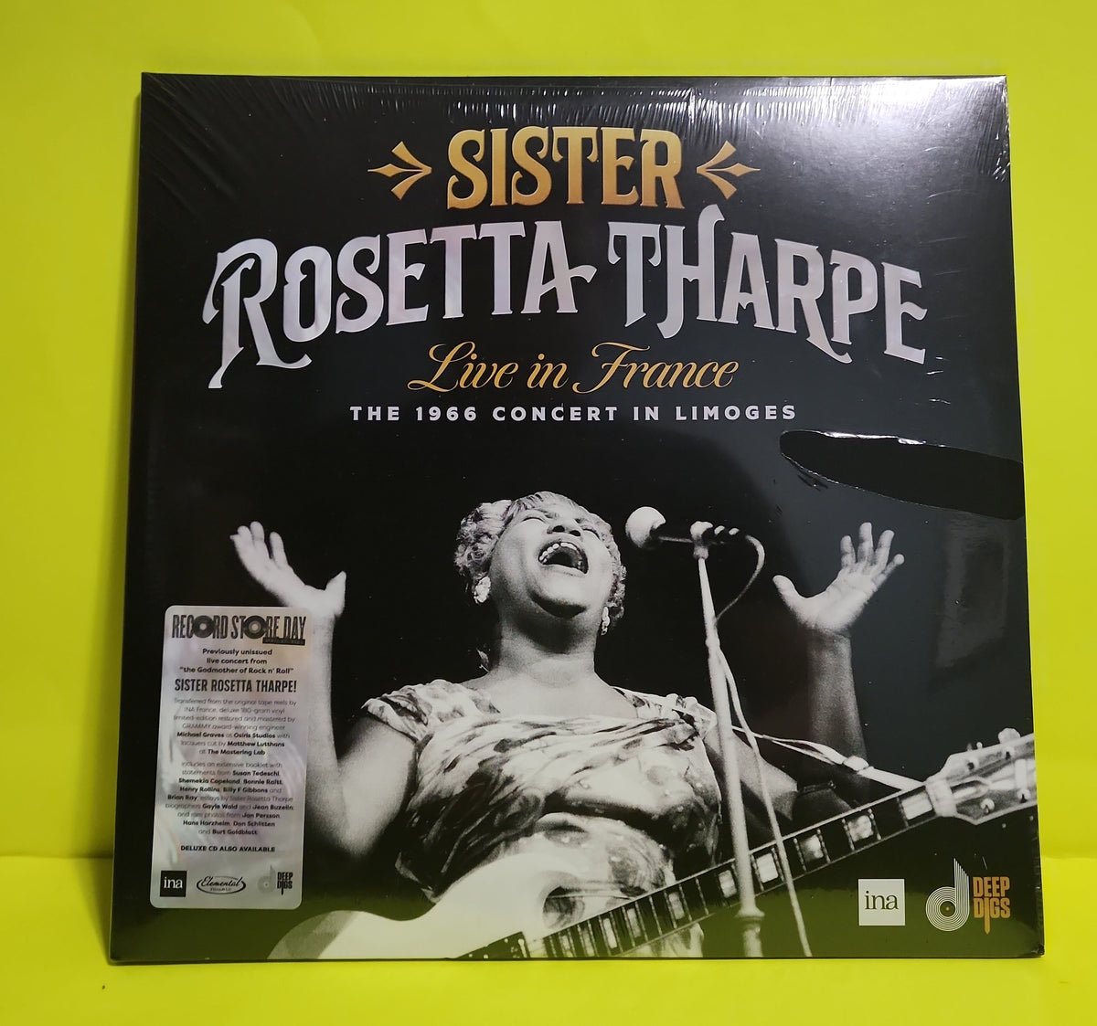Sister Rosetta Tharpe - Live In France (The 1966 Concert In Limoges) - 2024 - DD-002 New - Sealed - Vinyl