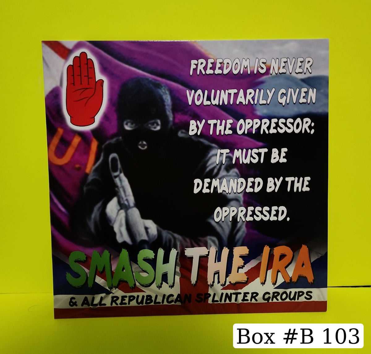 Various - Smash the IRA & All Republican Splinter Groups - New - NM - Vinyl