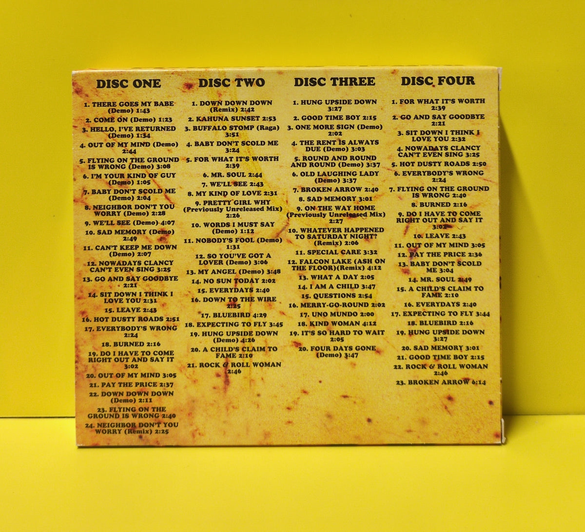 Buffalo Springfield - Box Set - 2013 - 8122797321 Used - VG++ - 4xCD Box Set - HDCD - Reissue - European Import