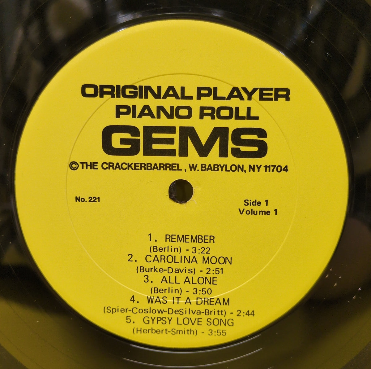 No Artist - Original Player Piano Roll Gems Volumes 1-6 - 221 Used - VG++ - Vinyl - 6xLP Set