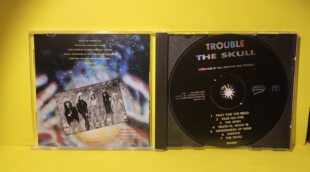 Trouble  - The Skull - 1994 - 3984-14069-2 Used - EX - CDs