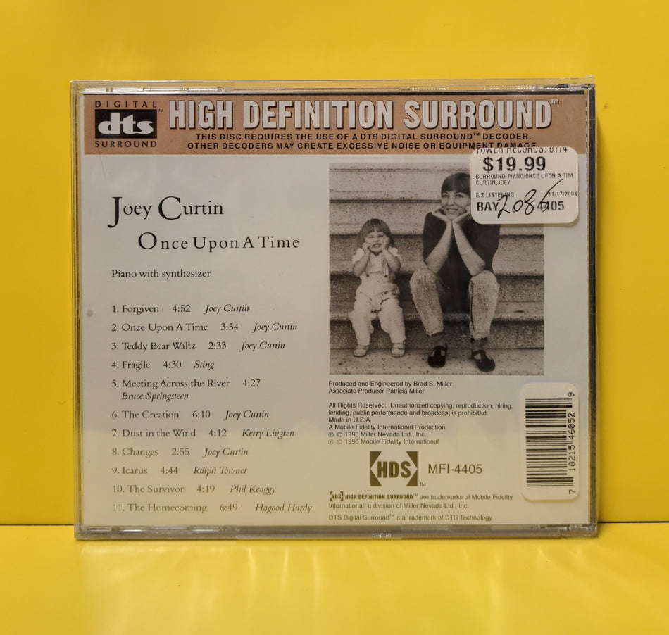 Joey Curtin - Once Upon A Time - 1996 - MFI-4405 New - Sealed - CDs - DTS