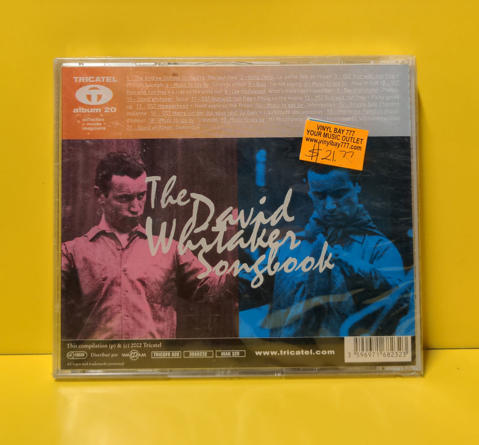 David Whitaker - The David Whitaker Songbook - 2002 - TRICDFR 020 New - Sealed - CDs