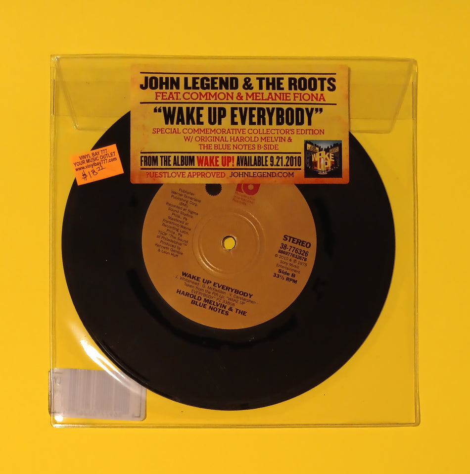 John Legend & The Roots - Wake Up Everybody - 2010 - 88697763267 New - Sealed - 7" Promo Vinyl