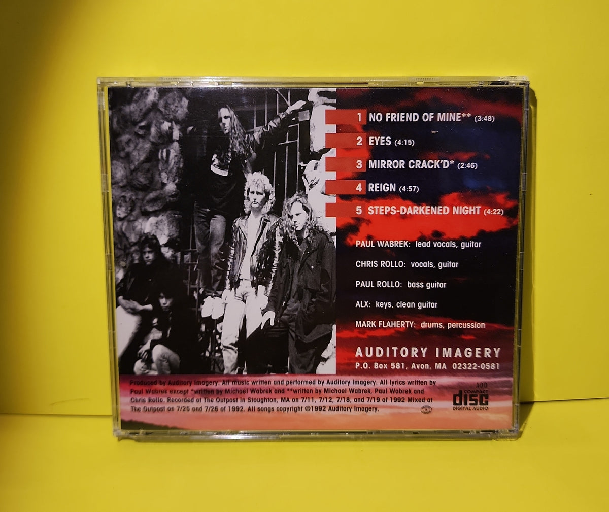 Auditory Imagen - Regin - 1992 - Used - EX - CDs