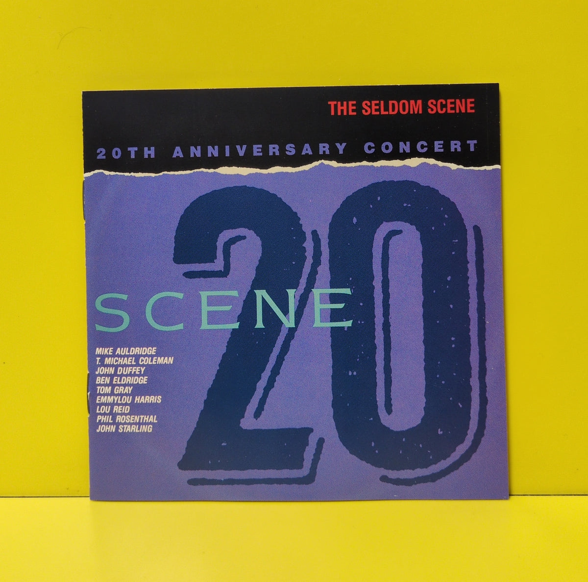 The Seldom Scene - Scene 20 (20th Anniversary Concert) - 1992 - SH-CD-2501/02 Used - NM - 2xCD