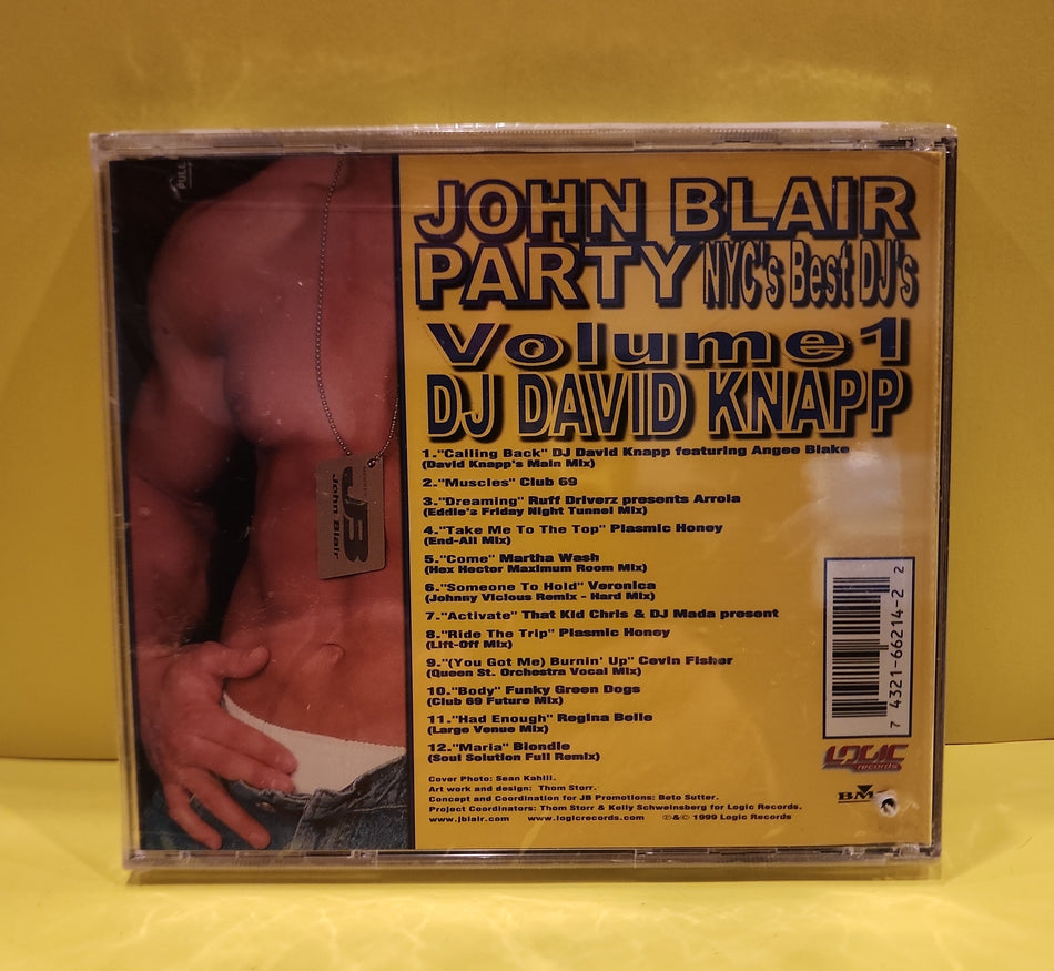 DJ David Knapp - John Blair Party (NYC's Best DJ's Volume 1) - 1999 - 74321-66214-2 New - Sealed - CDs