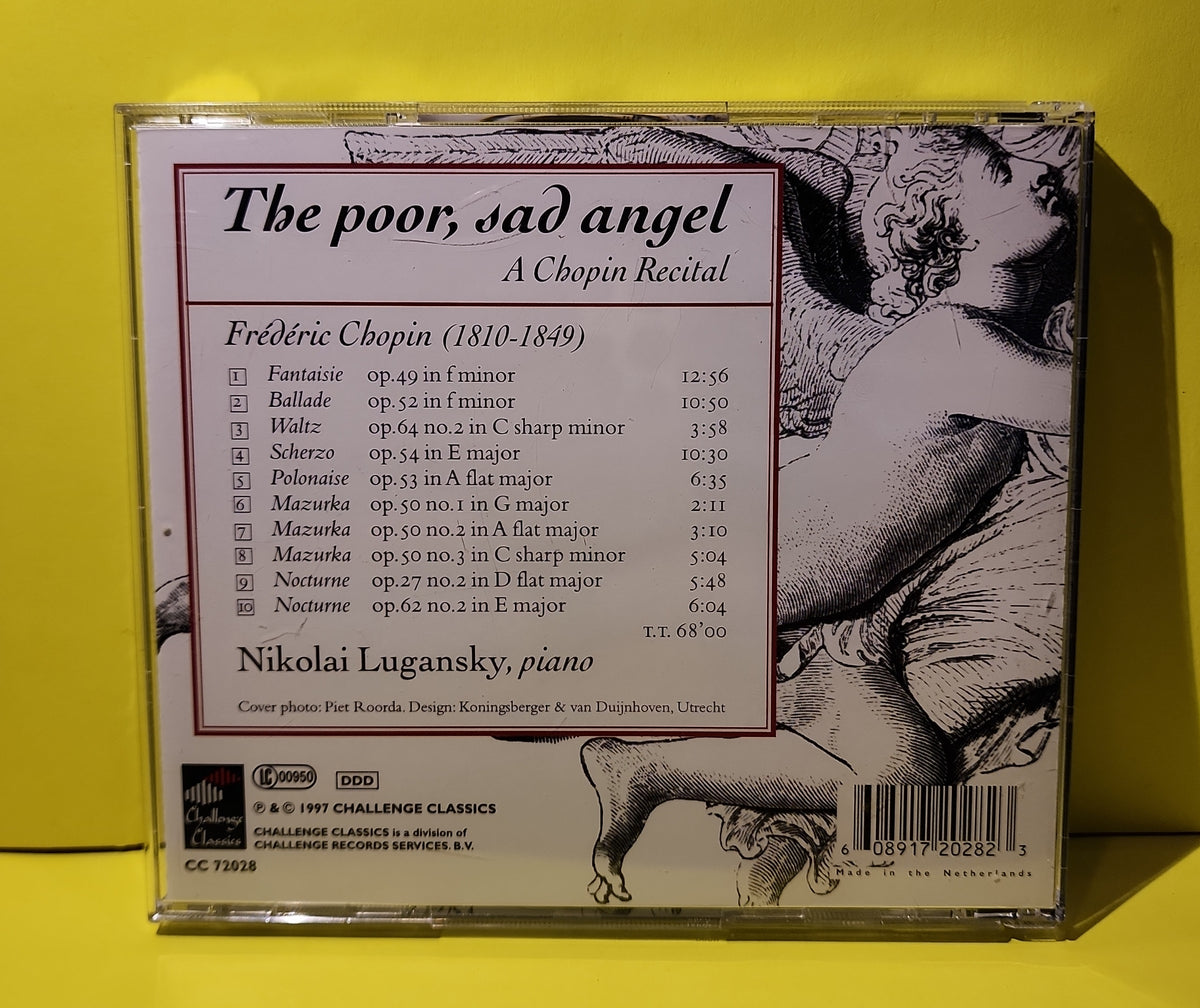 Nikolai Lugansky - The Poor and Angel - 1997 - CC 72028 Used - EX - CDs