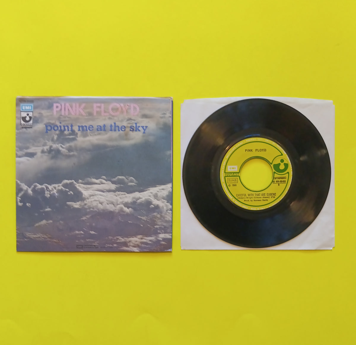 Pink Floyd - Point Me At The Sky (Italy 7") - 1978 - 3C 006-05459 Used - VG++ - Vinyl