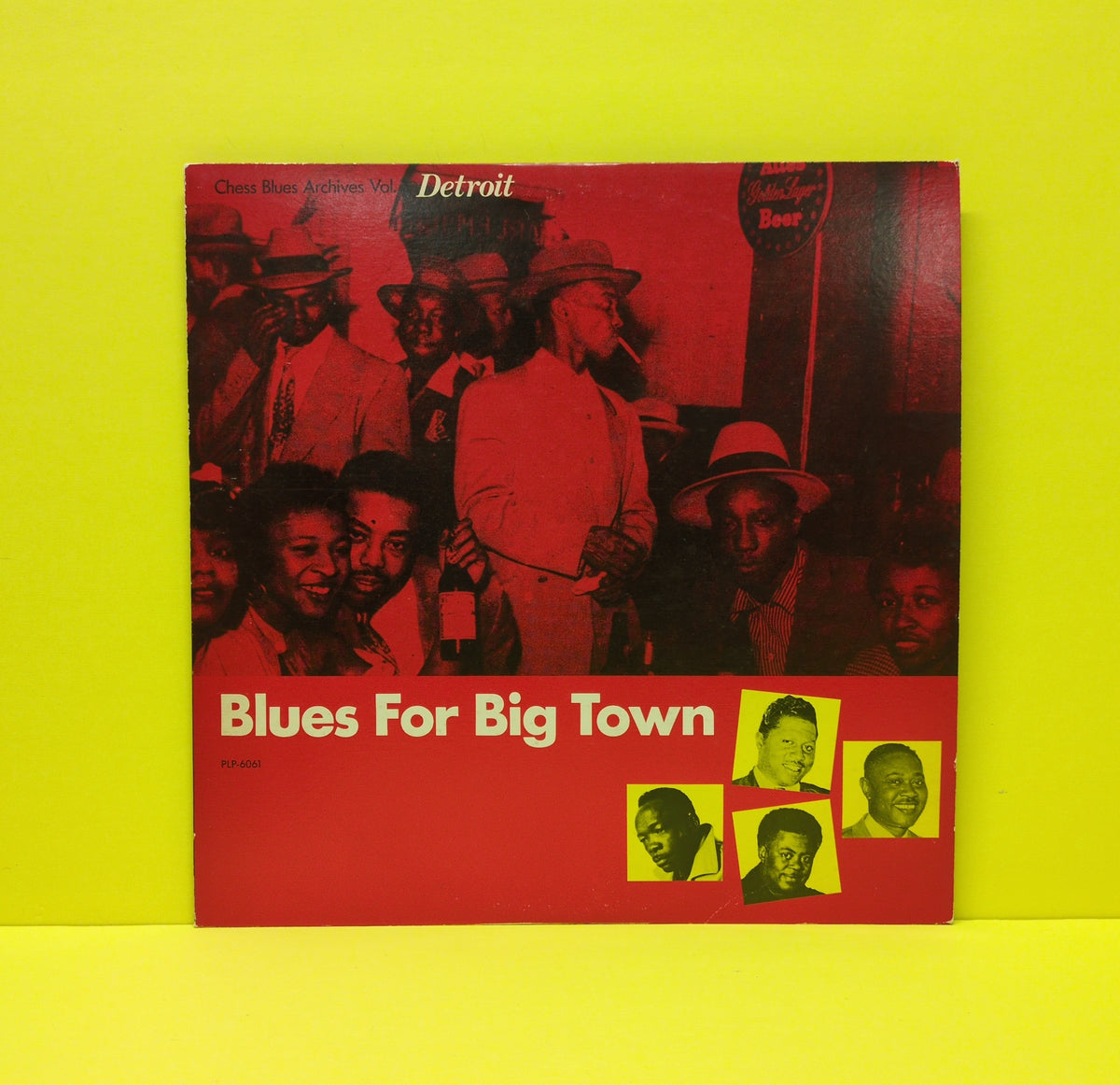 Various - Blues For Big Town - Chess Blues Archives Vol. 1: Detroit - 1985 - PLP-6061 Used - NM - Vinyl