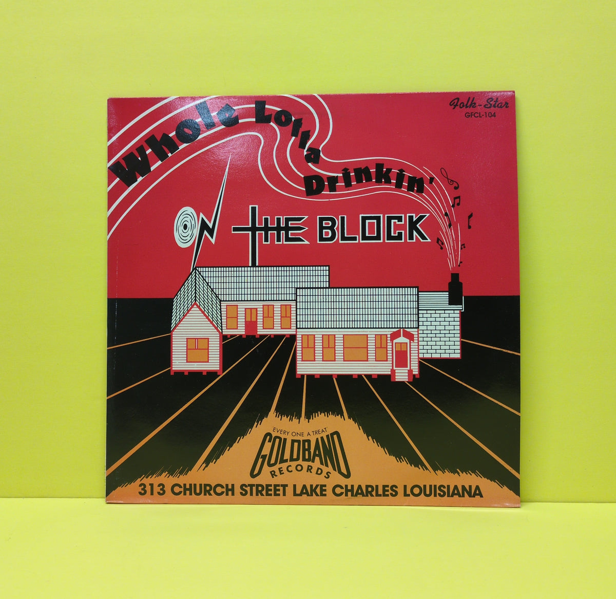 Various - Whole Lotta Drinkin' On The Block - 1987 - GFCL-104 Used - VG++ - Vinyl