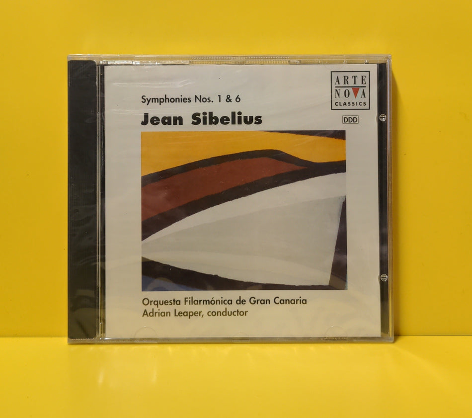 Jean Sibelius, Orquesta Filarmónica de Gran Canaria, Adrian Leaper - Symphonies Nos. 1 & 6 - 1997 - 74321 49705 2 New - Sealed - CDs