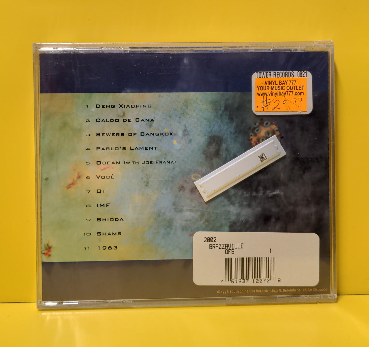 Brazzaville  - 2002 - New - Sealed - CDs