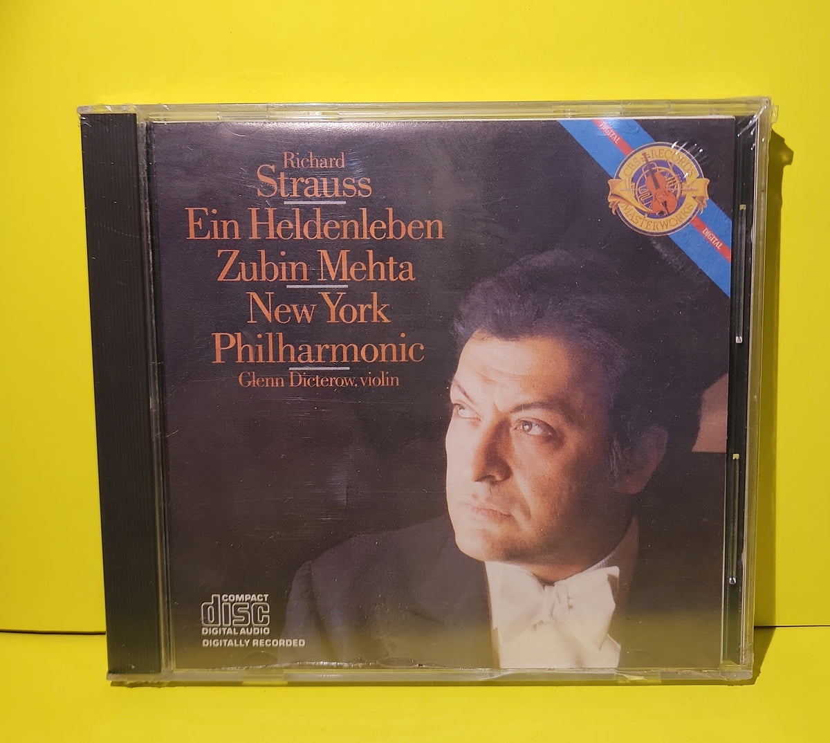 Richard Strauss, Zubin Mehta, New York Philharmonic, Glenn Dicterow - Ein Heldenleben - 1983 - MK 37756 New - Sealed - CDs