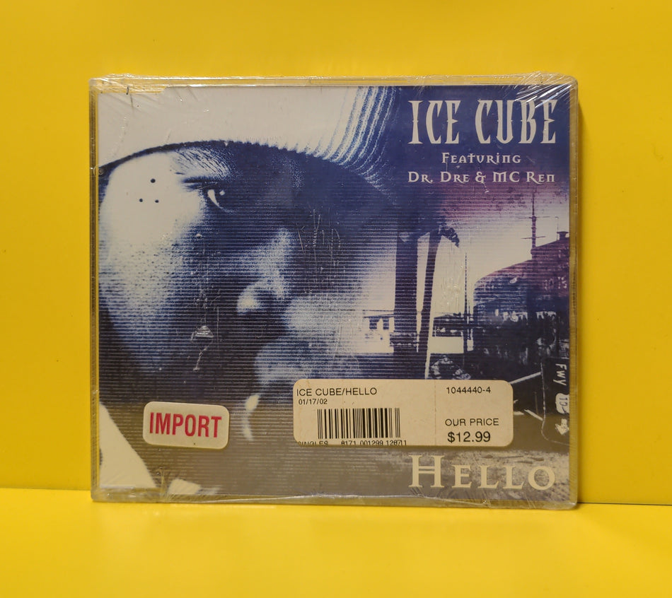 Ice Cube Featuring Dr. Dre & MC Ren - Hello - 2000 - PTYCD131 New - Sealed - CDs