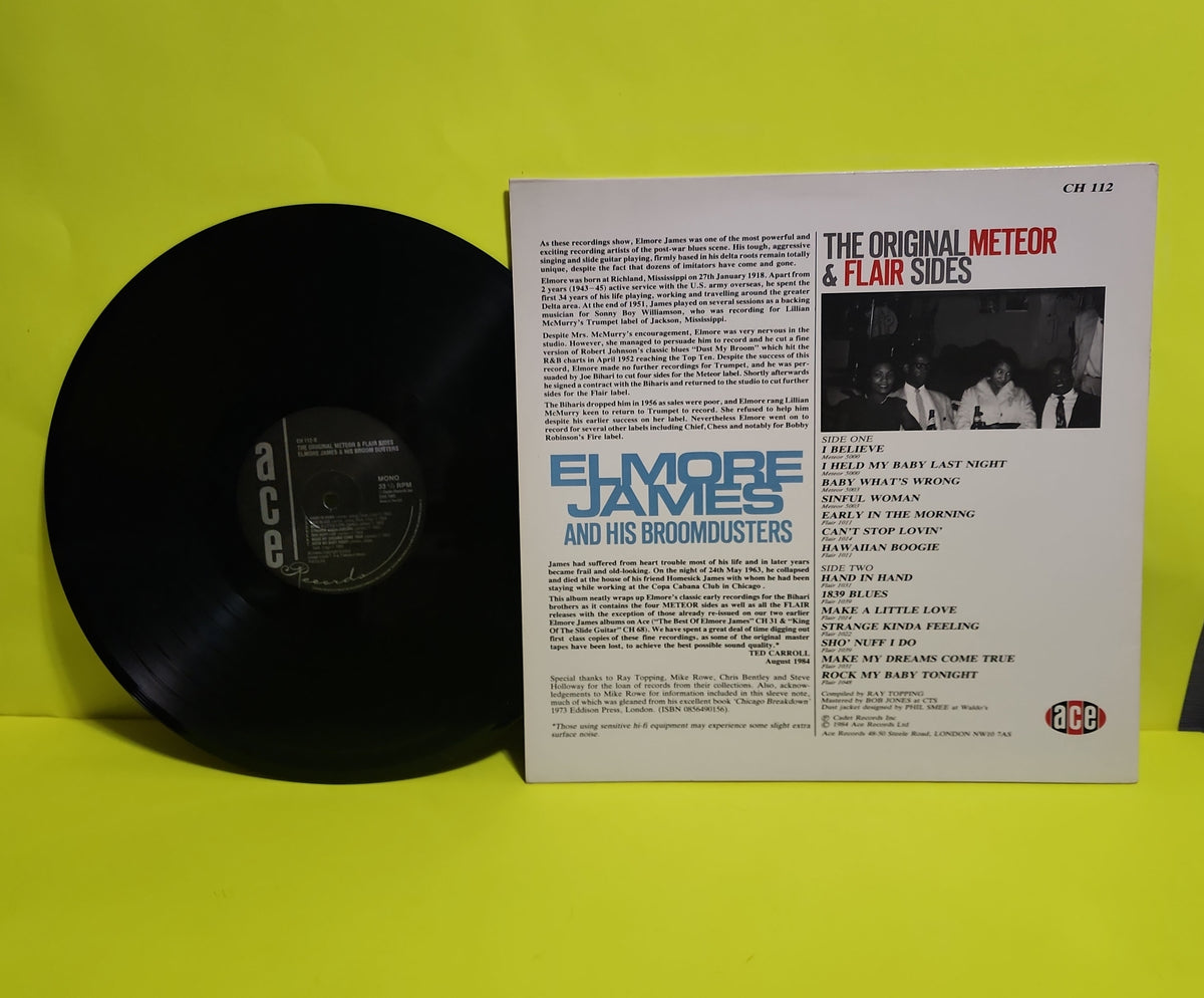 Elmore James And His Broomdusters - The Original Meteor & Flair Sides - 1984 - Ch 112 Used - EX - Vinyl