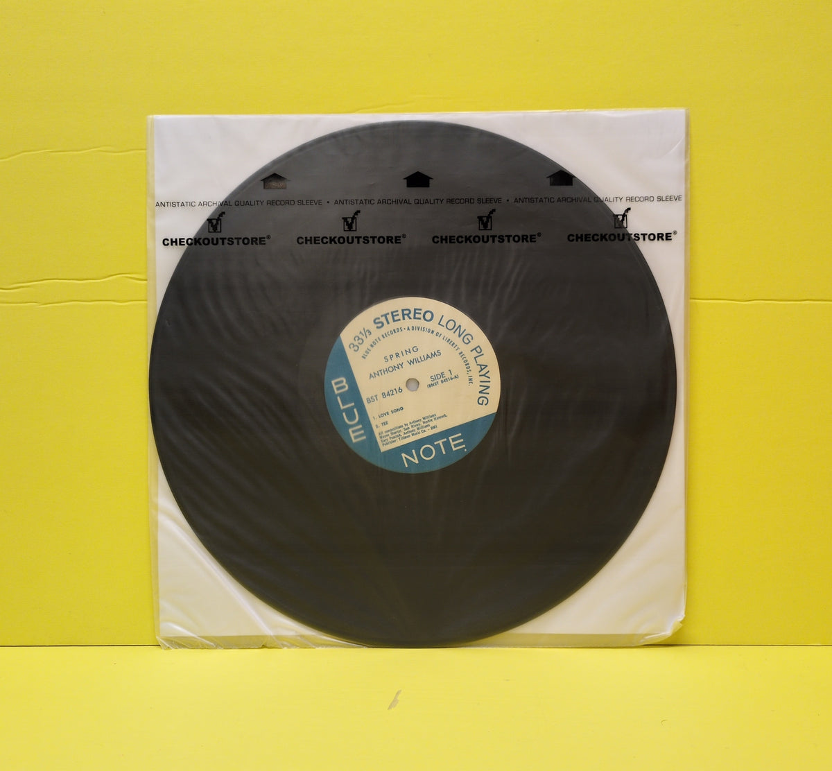 Anthony Williams - Spring - 1966 - BST 84216 Used - VG+ - Vinyl - Misprint - Reissue