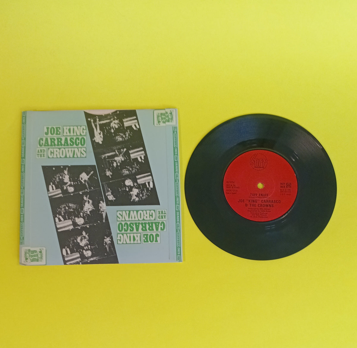 Joe King Carrasco & The Crowns - Buena / Tuff Enuff (UK 7") - 1980 - BUY 88 Used - VG++ - Vinyl