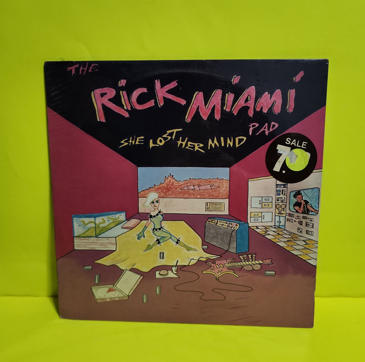 The Rick Miami Pad - She Lost Her Mind - 1985 - VS 02 New - Sealed - Vinyl