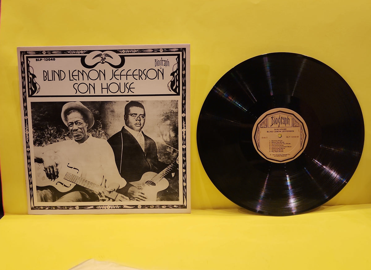 Blind Lemon Jefferson  / Son House - Blind Lemon Jefferson  / Son House  - 1972 - BLP-12040 Used - NM - Vinyl