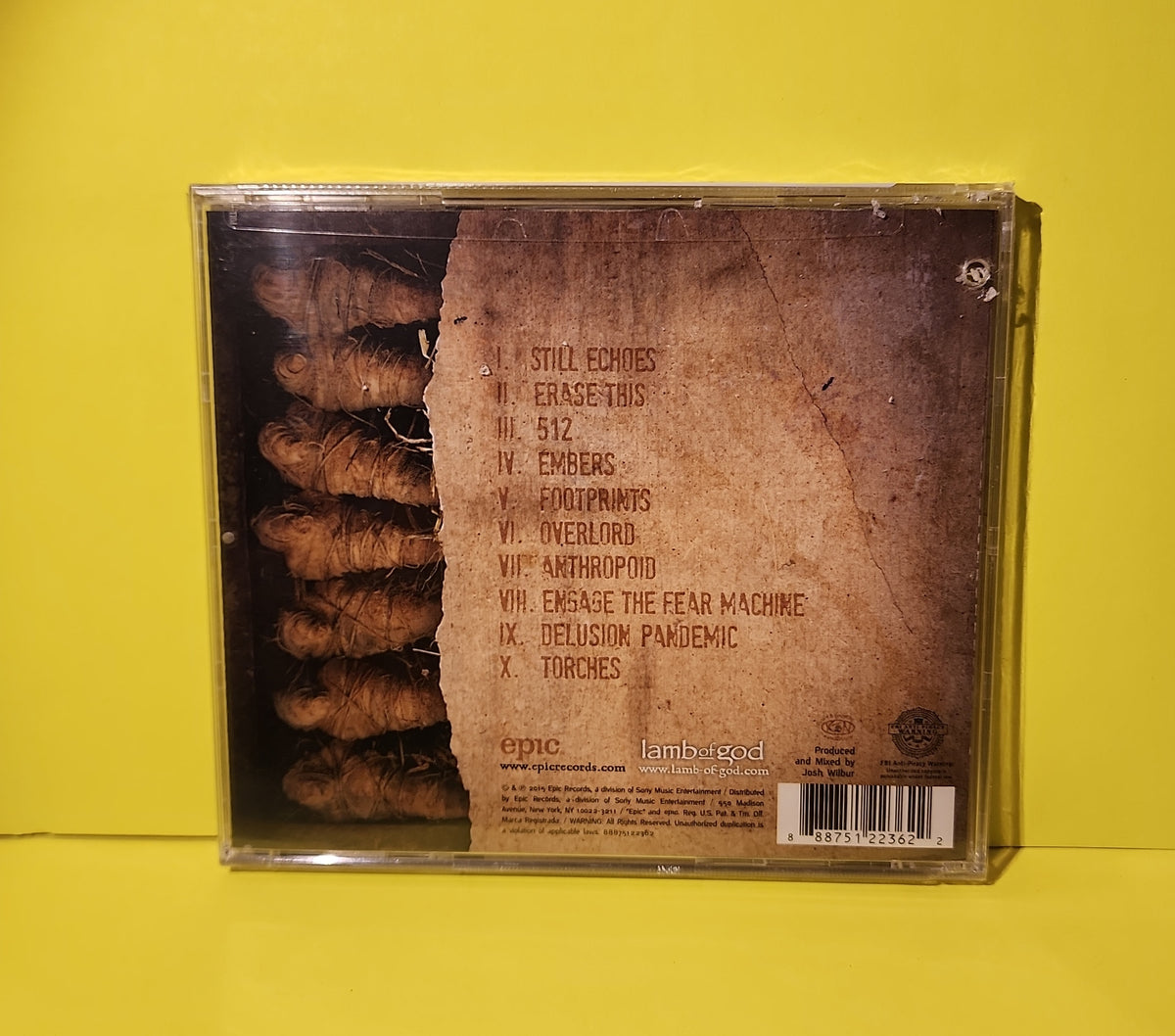 Lamb Of God - VII: Sturm Und Drang - 2015 - 88875122362 New - Sealed - CDs