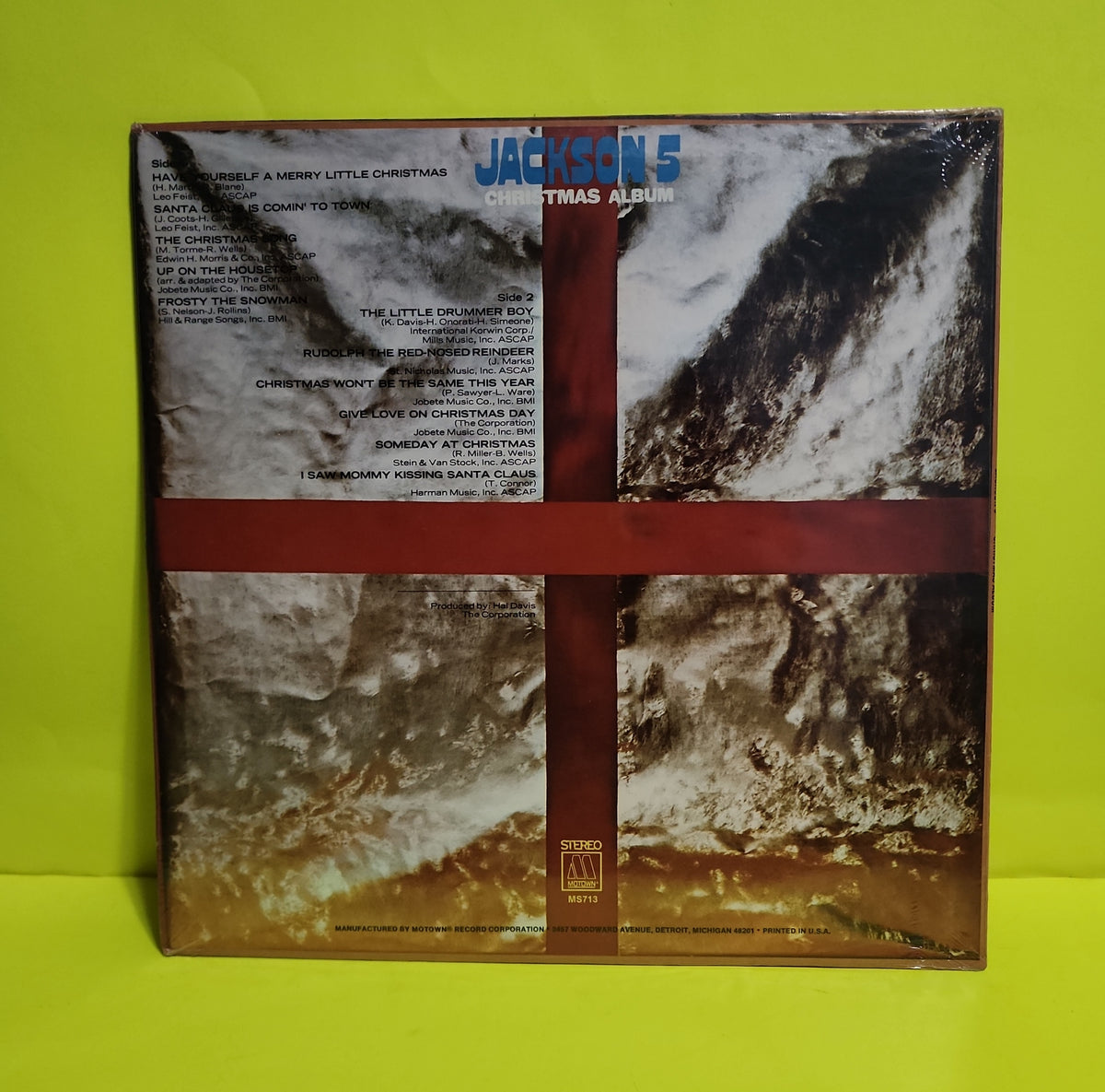 The Jackson 5 - Jackson 5 Christmas Album  - 1970 - MS713 New - Sealed - Vinyl