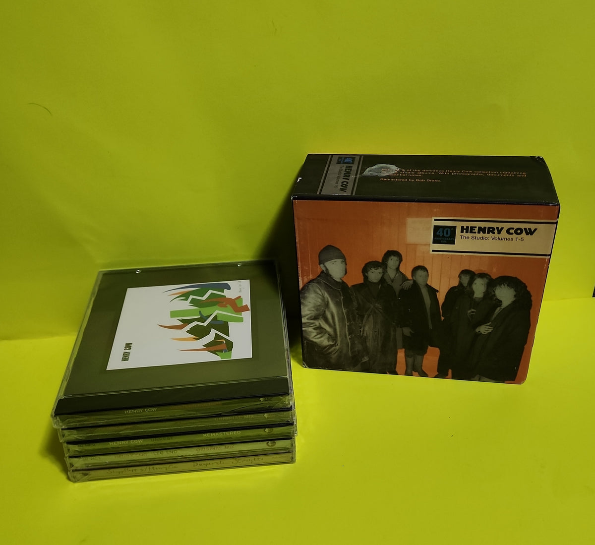 Henry Cow - Henry Cow The Studio: Volumes 1-5 - LC-02677 New - Sealed - CDs