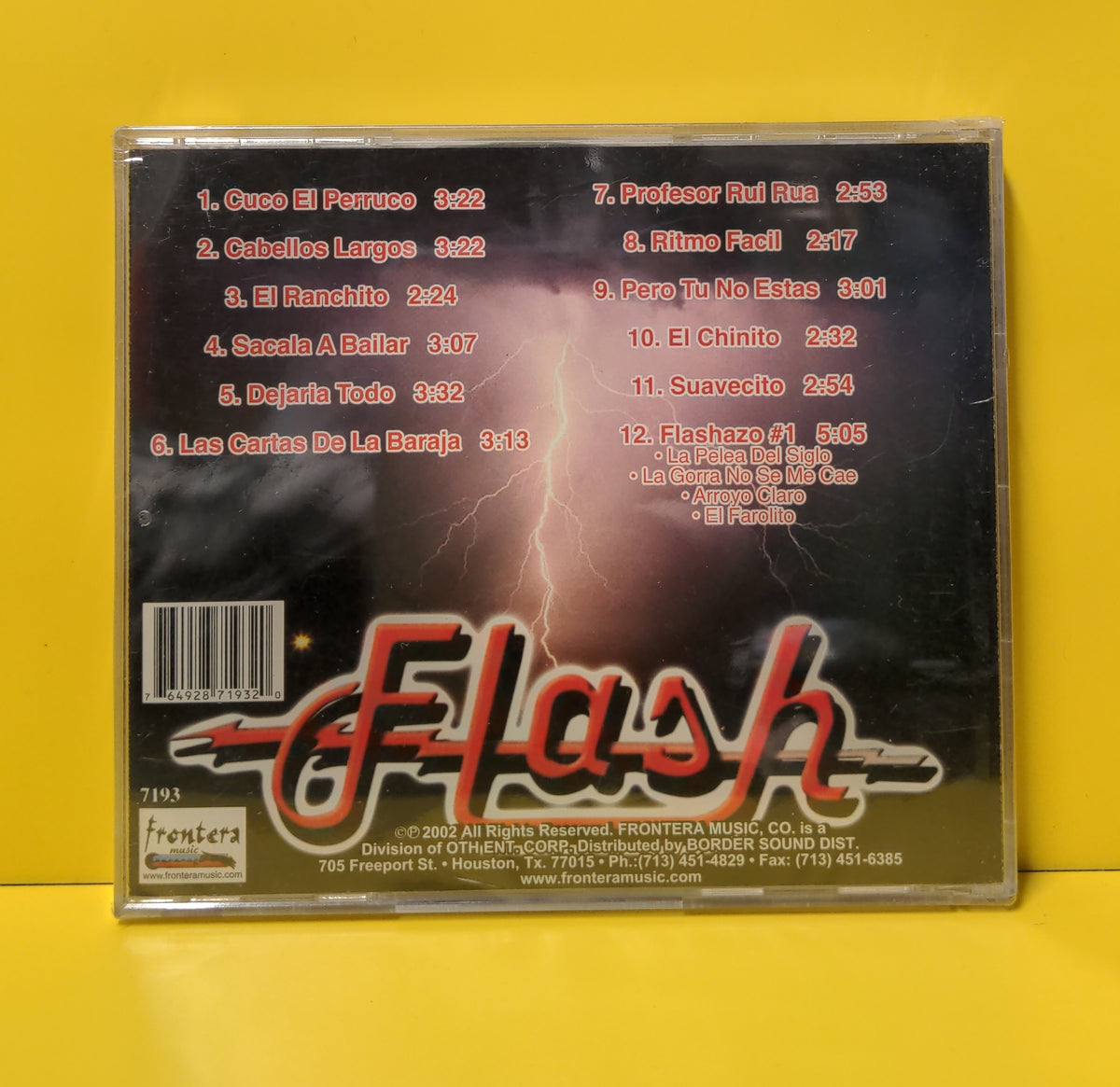 Flash  - 15 Super Exitos - 2002 - 7193 New - Sealed - CDs