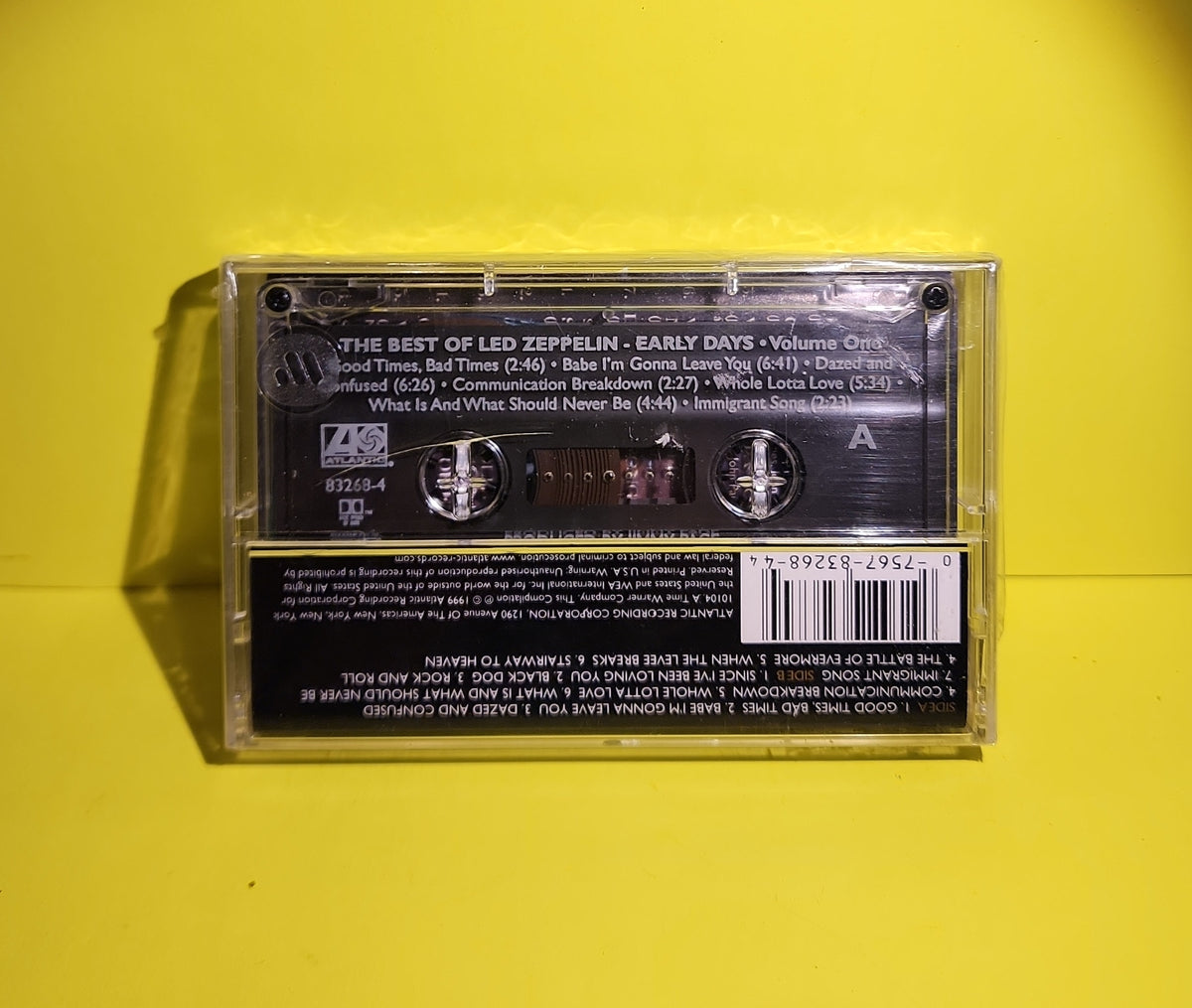Led Zeppelin - Early Days: The Best Of Led Zeppelin Volume One - 1999 - 7567-83268-4 New - Sealed - Cassettes