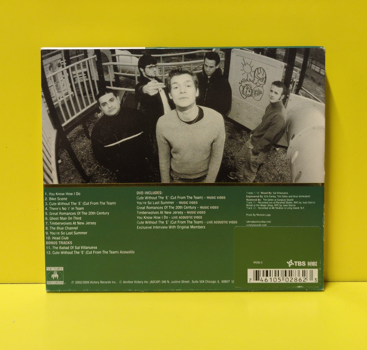 Taking Back Sunday - Tell All Your Friends - 2005 - VR286-2 Used - EX - CDs - Reissue - CD & DVD Set