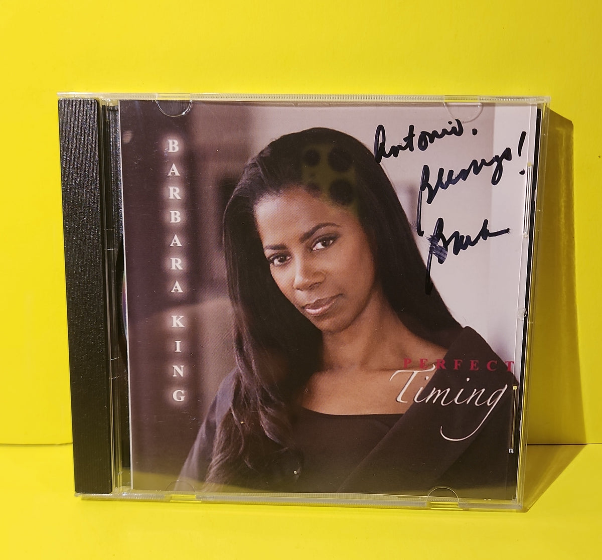 Barbara King  - Perfect Timing / Autographed  - 2008 - Used - VG++ - CDs