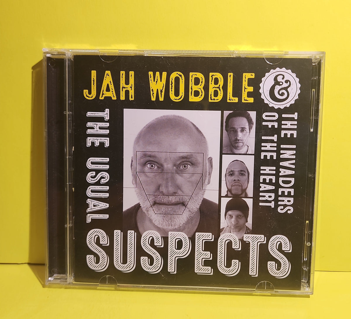 Jah Wobble & The Invaders Of The Heart - The Usual Suspects - 2017 - 3MS005CD Used - EX - CDs