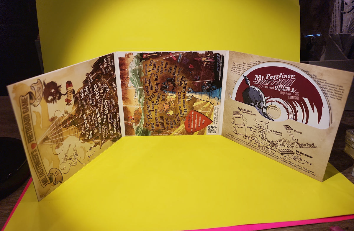 Mr Fastfinger - In Motion - 2012 - EJAM-00212 Used - EX - CDs