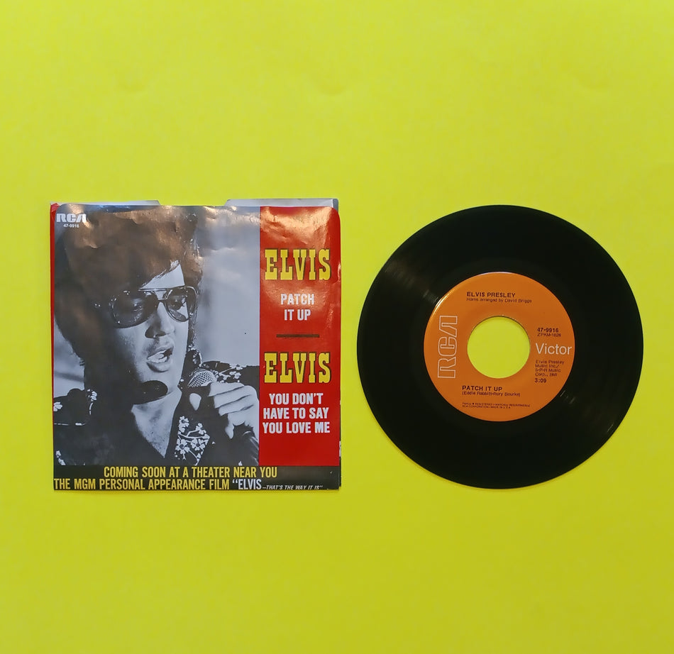 Elvis Presley - You Don't Have To Say You Love Me 7" - 1970 - 47-9916 Used - VG++ - Vinyl