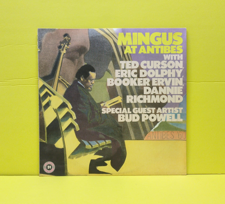 Charles Mingus - Mingus At Antibes - 1986 - 90532-1 Used - VG++ - Vinyl - Remastered - Promo
