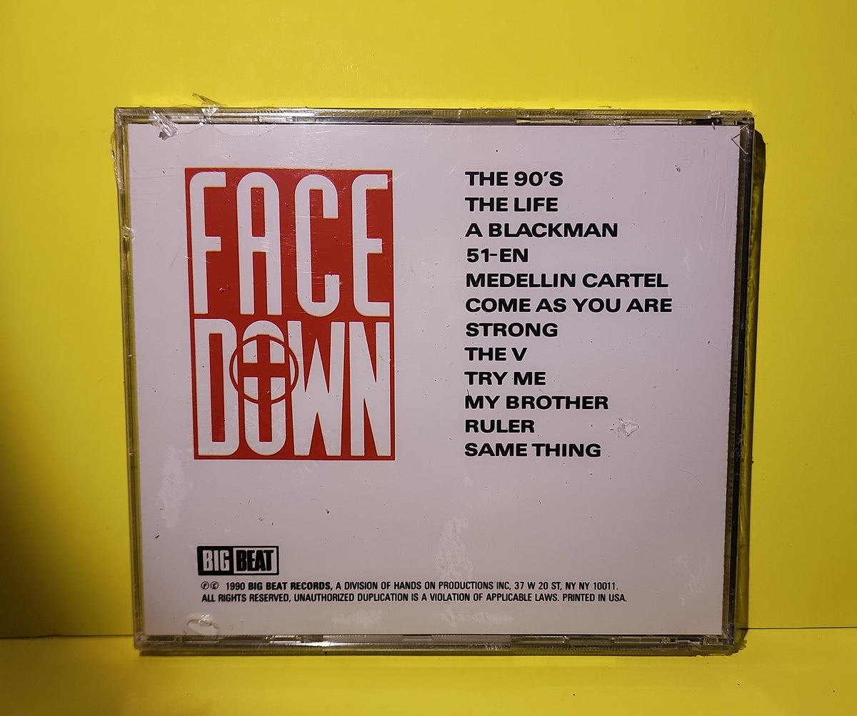 Face Down  - Illegal Drugs Really Hurts - 1990 - BBL-4203 New - Sealed - CDs