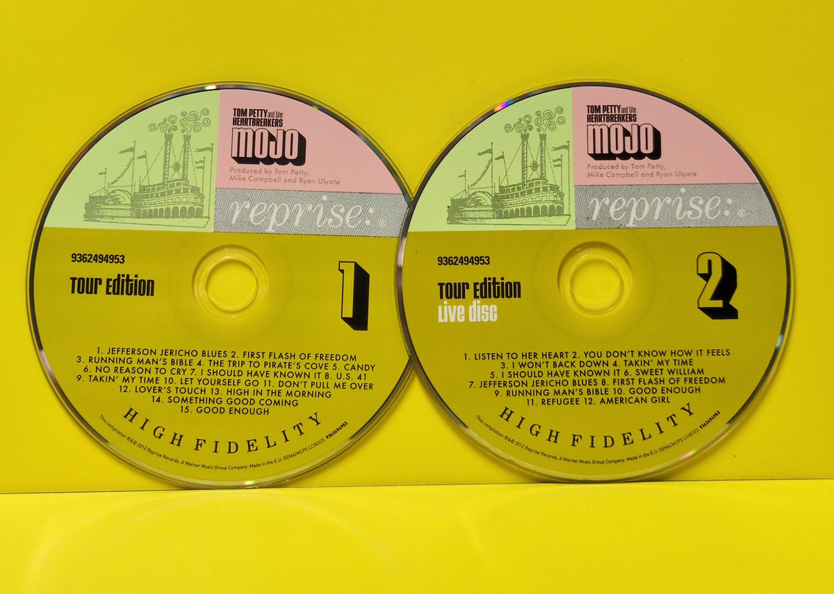 Tom Petty And The Heartbreakers - Mojo - 2012 - 9362494953 Used - EX - 2xCD - Limited Tour Edition