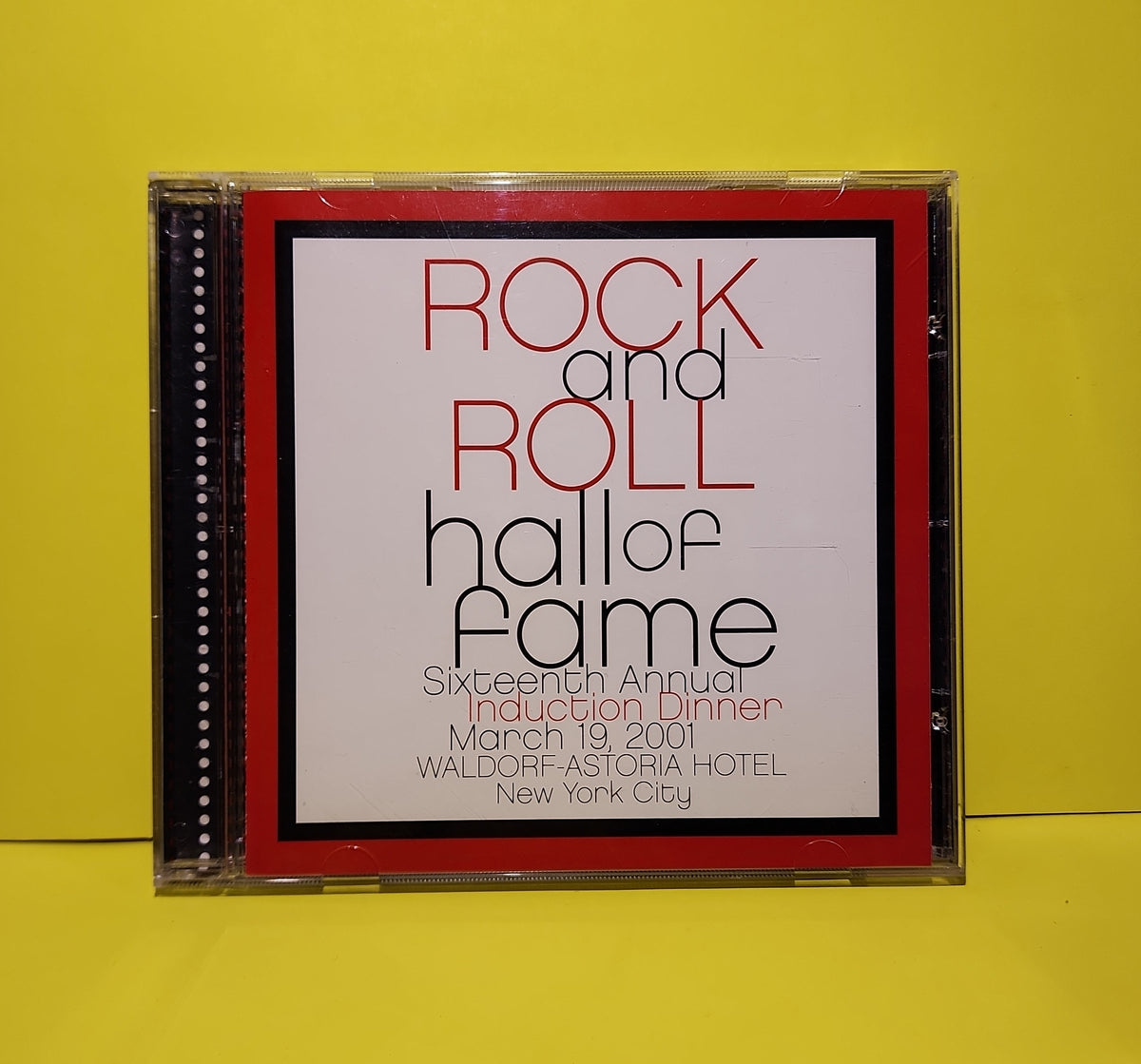 Various - Rock and Roll Hall of Fame Sixteenth 16th Induction Dinner Promo CD - 2001 - CSK16542 Used - EX - CDs