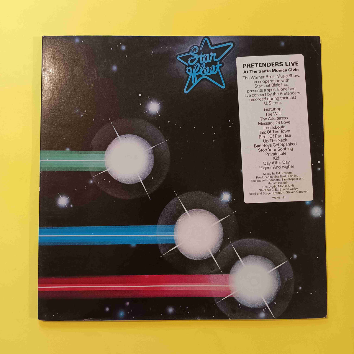Pretenders - Live At the Santa Monica Civic PROMO - 1982 - WBMS 121 Used - EX - Vinyl