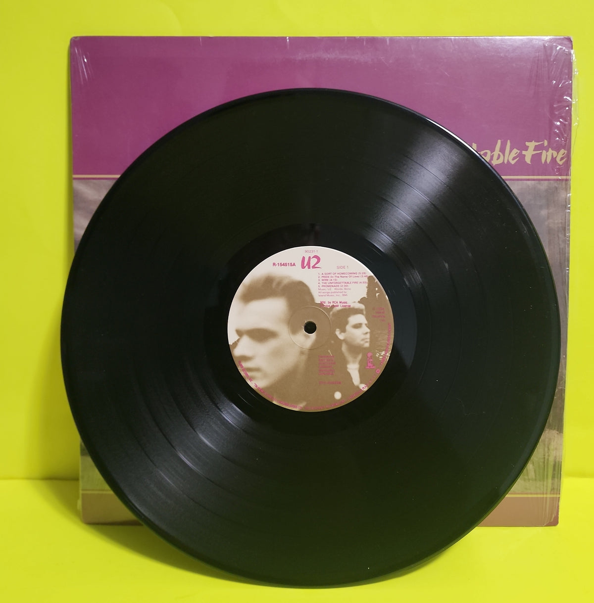 U2 - The Unforgettable Fire - 1984 - 7 90231-1 Used - NM - Vinyl