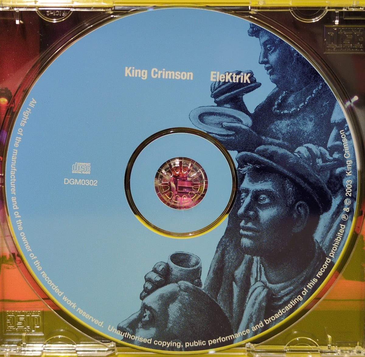 King Crimson - EleKtriK (Live In Japan 2003) - 2003 - DGM0302 Used - VG++ - CDs