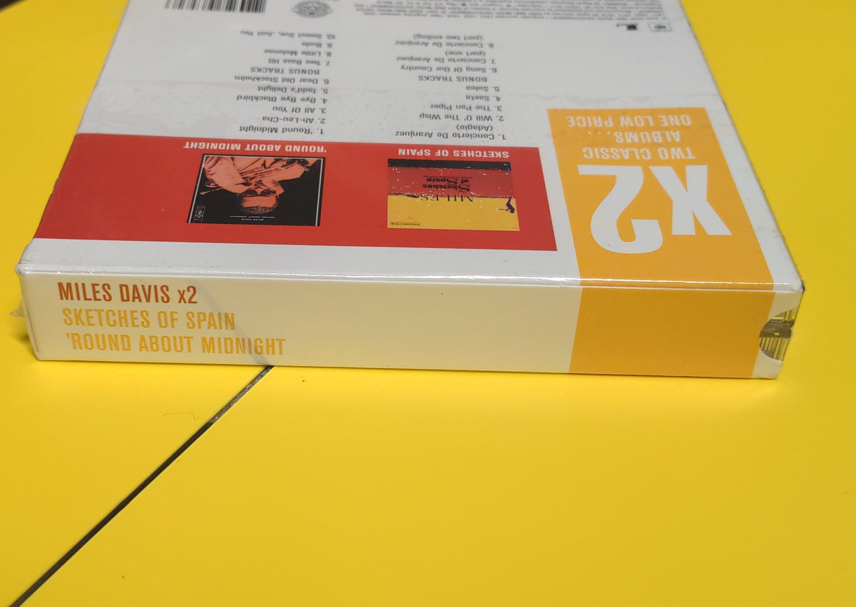 Miles Davis - X2: Sketches Of Spain/'Round About Midnight  - 2008 - 88697 29658 2 New - Sealed - CDs - 2xCD Box Set