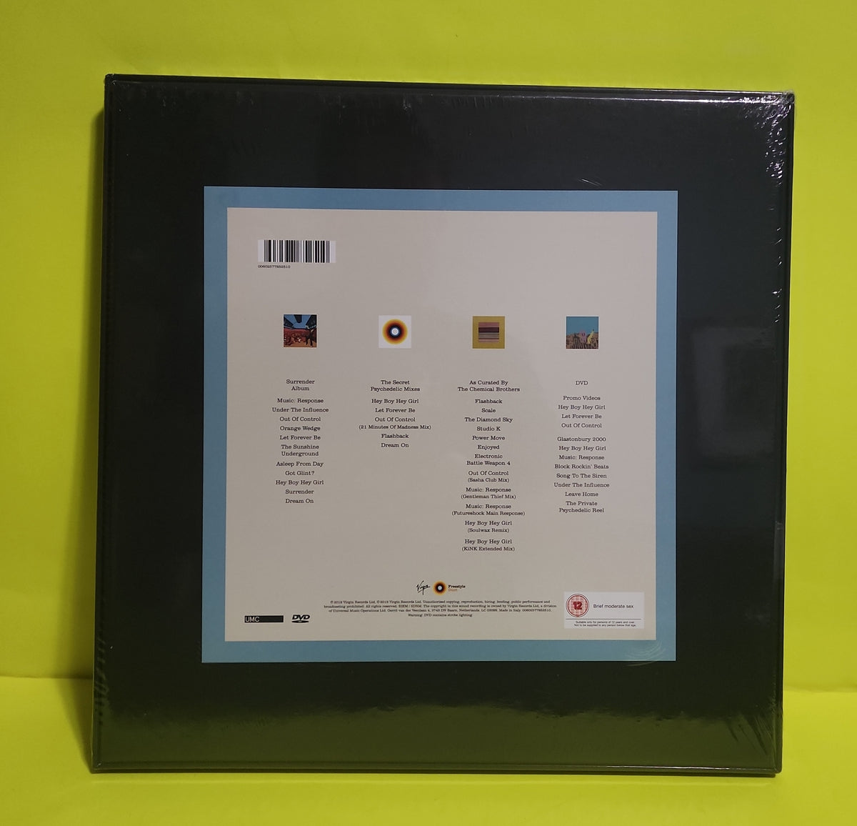 The Chemical Brothers - Surrender 3 CDs + DVD Box Set  - 2019 - New - Sealed - CDs