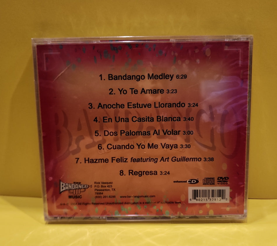 Bandango de Rick Vasquez - Bandango 2004 de Rick Vasquez - 2004 - BDGO-CD3281-2 New - Sealed - CDs