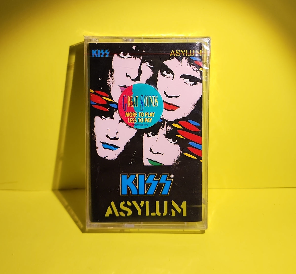 Kiss - Asylum - 1985 - 422-826 099-4 M-1 New - Sealed - Cassettes