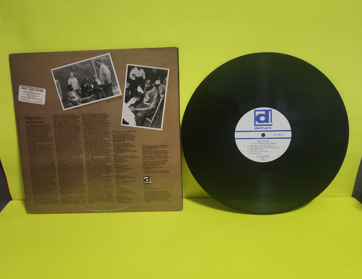 Magic Sam - Magic Sam Live - 1981 - DL-645/646 Used - VG++ - Vinyl