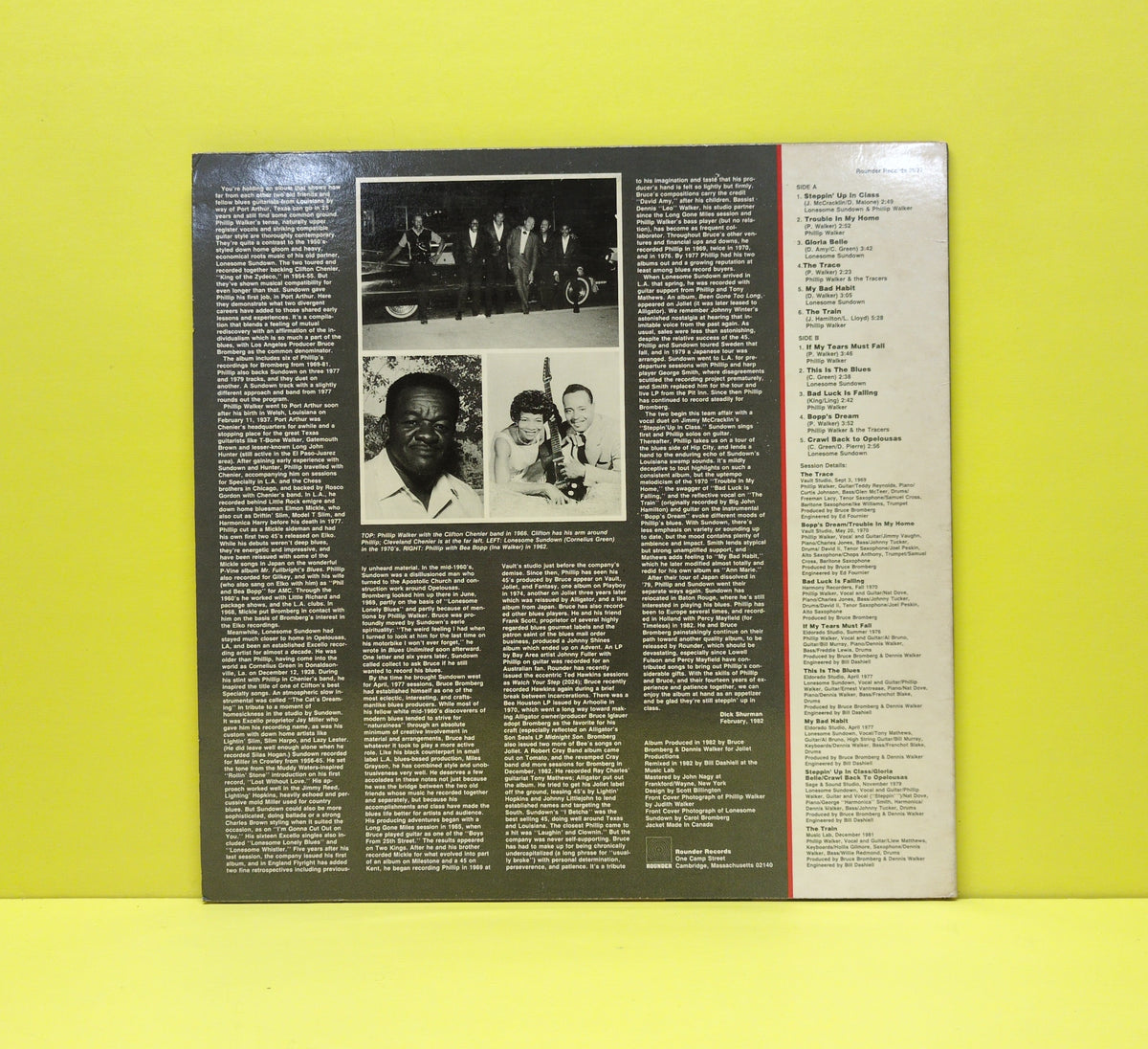 Lonesome Sundown & Phillip Walker - From L.A. To L.A. - 1983 - 2037 Used - EX - Vinyl